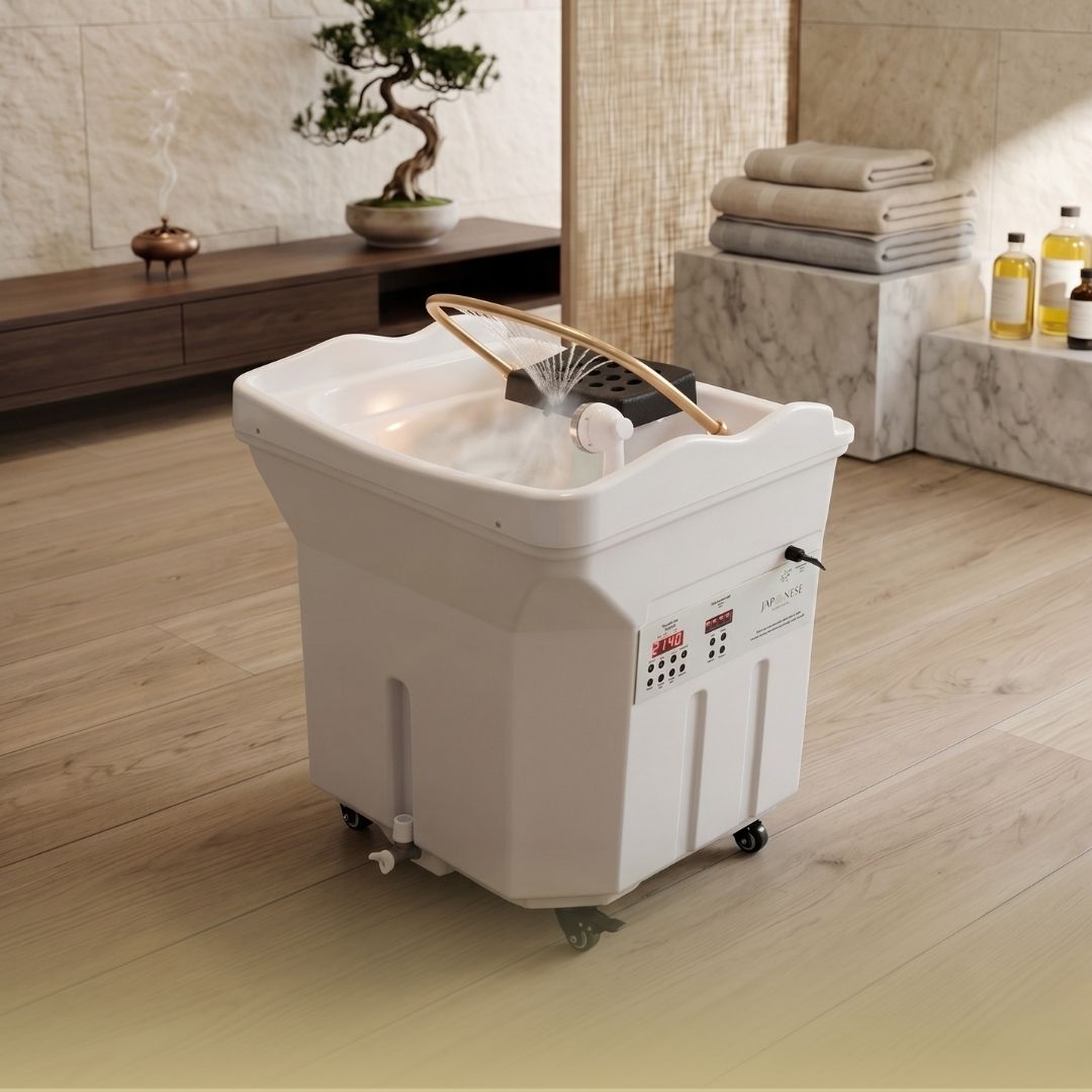 WHITEPORTABLE White Portable 60L Tank Unit Non-Plumbed (inc. Steamer, Steamer Hood and 2 x water heaters)