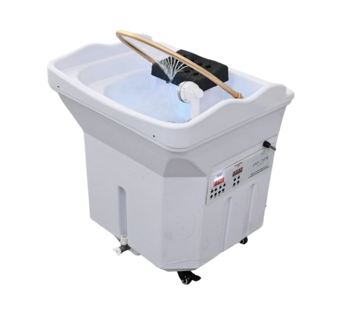 White Portable 60L Tank Unit Non-Plumbed (inc. Steamer, Steamer Hood and 2 x water heaters)