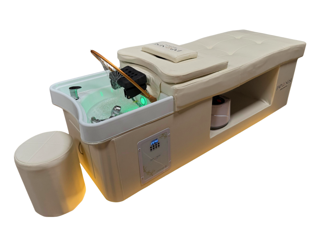Japanese Head Spa Professional Stool - CREAM