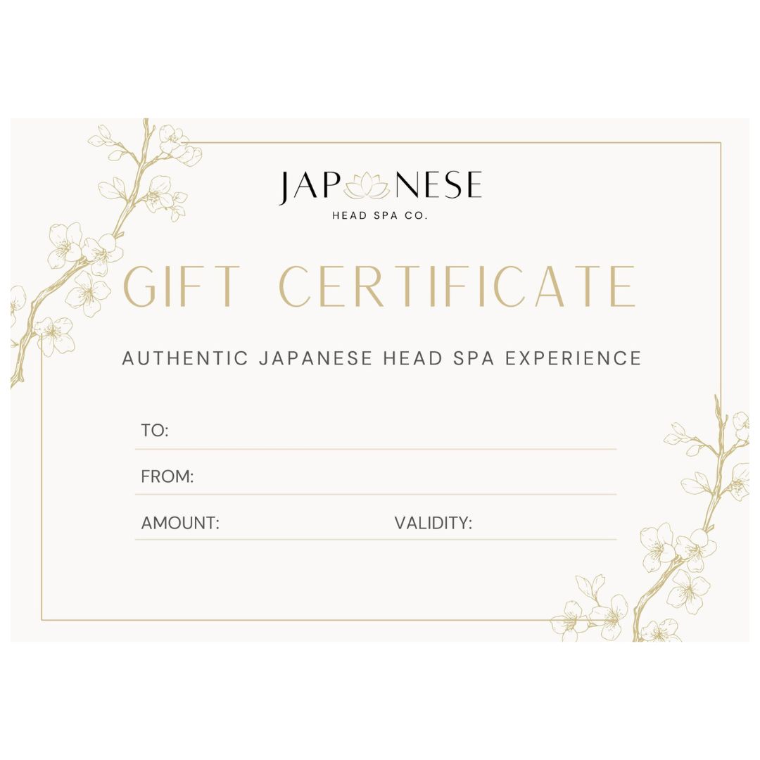 Japanese Head Spa Gift Voucher