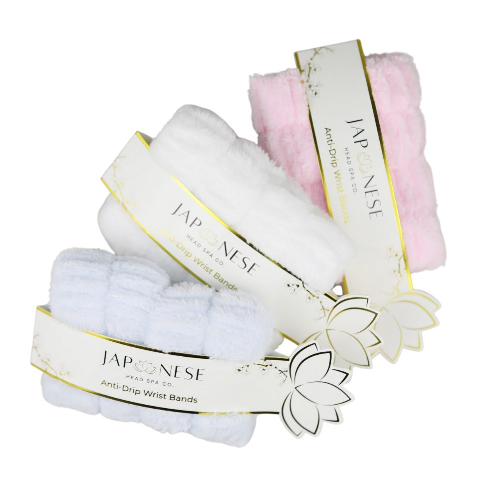 Japanese Head Spa Anti-Drip Wrist Bands