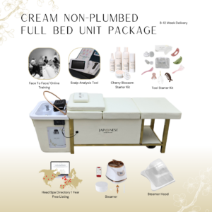 Cream Full Bed Unit with Gold Frame Non-Plumbed with Face-To-Face Training | Show Offer