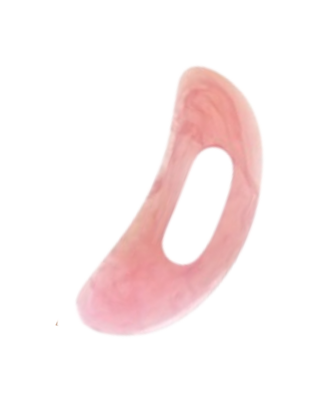 Half Moon - Pink Scraping Neck and Shoulder Massage Tool