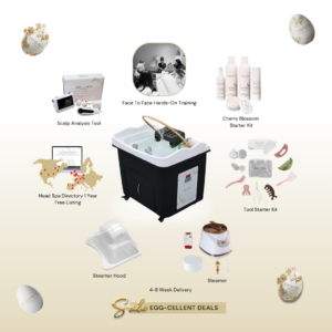 easter offer: japanese head spa business