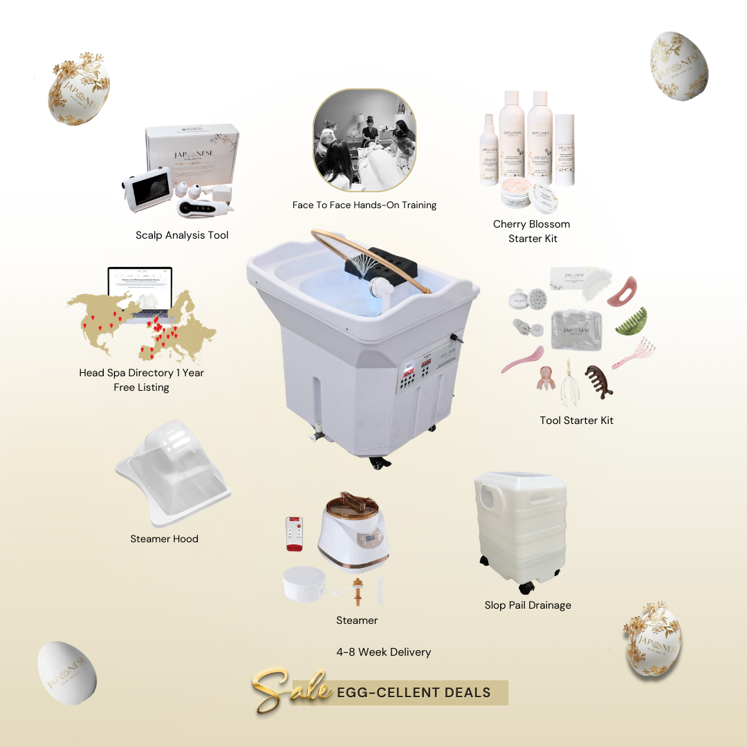 easter offer: japanese head spa business