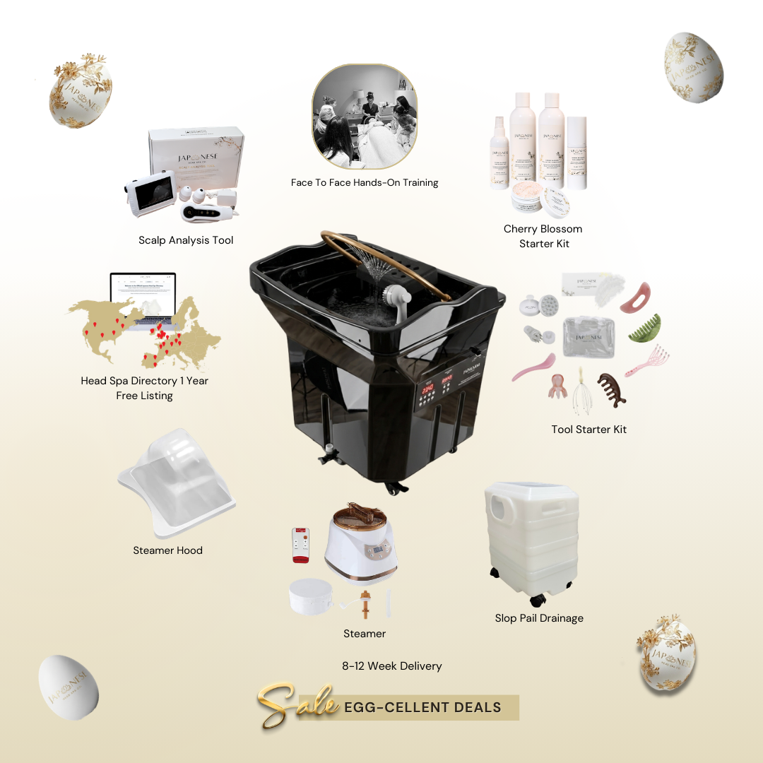 easter offer: japanese head spa business