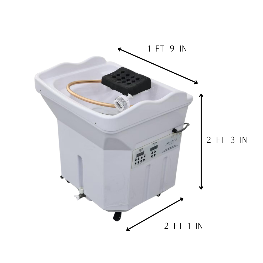 Easter Offer: Japanese Head Spa White Non-Plumbed Head Spa Unit Package with Online Training