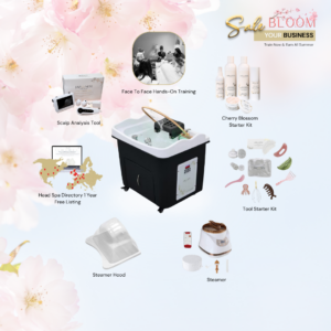 japanese head spa business package japanese head spa business package