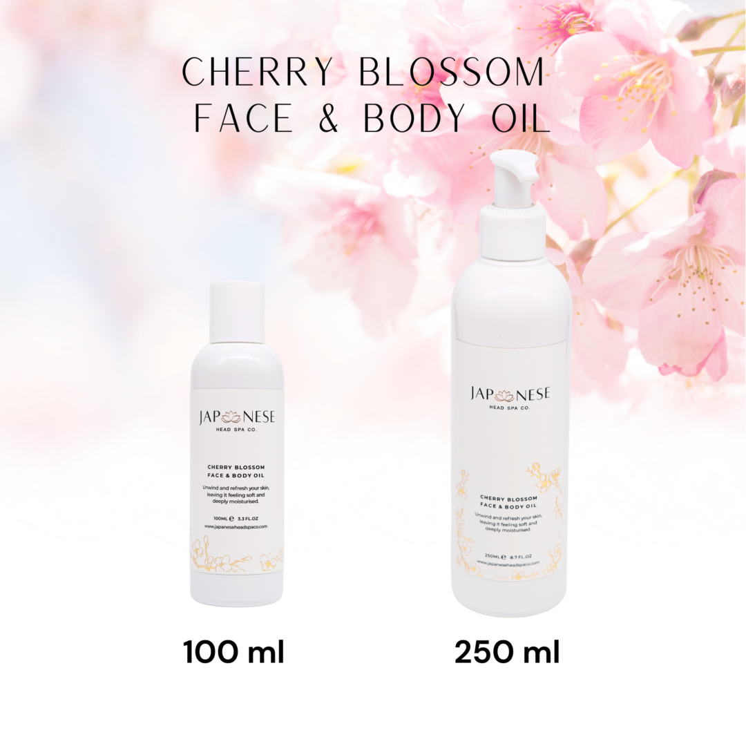 JAPANESE HEAD SPA CO - CHERRY BLOSSOM FACE & BODY OIL 100 ML