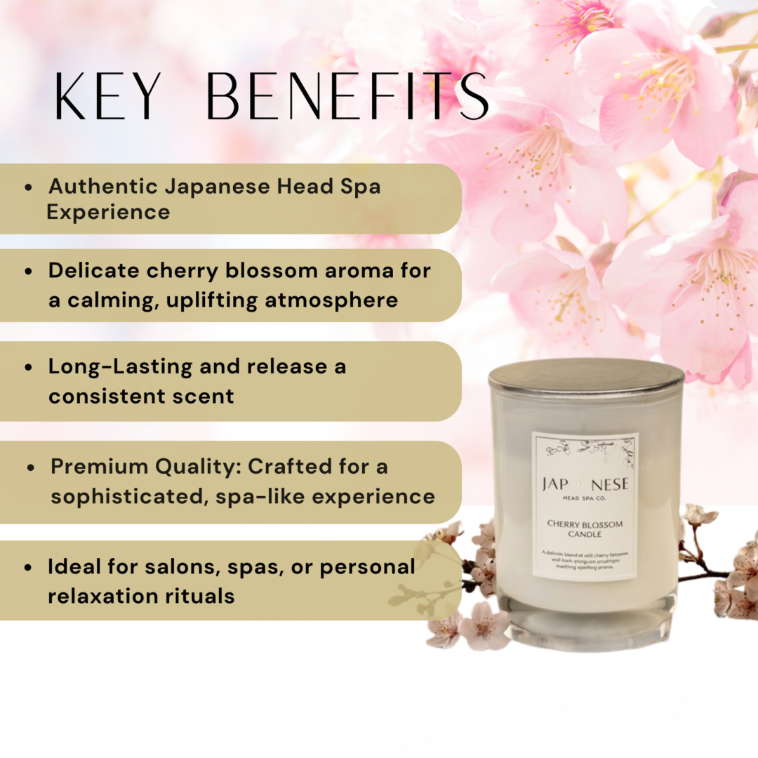 SPRING SALE: JAPANESE HEAD SPA CO - CHERRY BLOSSOM CANDLE