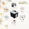 180 MAY SALE: Black Hybrid Rectangle Japanese Head Spa Unit Package with Face-To-Face Training