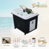 SUMMER SALE: Black Hybrid Rectangle Japanese Head Spa Unit Package with Online Training