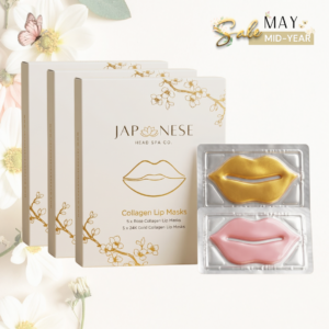 MAY SALE: Collagen Lip Masks x 3 Boxes (Rose & 24K Gold)