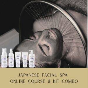 ONLINE Japanese Facial Spa Course & Kit Combo