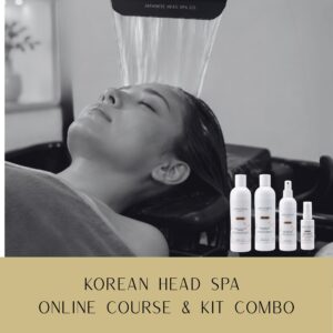 ONLINE Korean Head Spa Course & Kit Combo