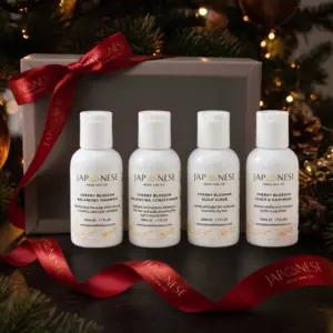 JAPANESE HEAD SPA CO. CHERRY BLOSSOM CHRISTMAS SET